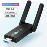 Zeneroo AC1200 Dual Band USB 3.0 WiFi Adapter 1200Mbps 5GHz Zeneroo