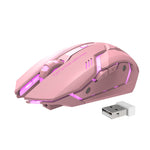 Zeneroo Wireless Silent Gaming Mouse 1600DPI Ergonomic USB Zeneroo