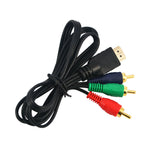 Zeneroo HDMI to 3 RCA AV Cable 1m Composite Video Adapter Black Zeneroo