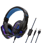 RGB Gaming Headset with Mic – Wired Stereo Headphones for PC Zeneroo
