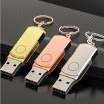 Zeneroo Metal USB Flash Drive 128GB/256GB OTG High Capacity Zeneroo