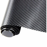 Glossy Black 5D Carbon Fiber Vinyl Wrap – DIY Car Styling Film Zeneroo