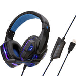 RGB Gaming Headset with Mic – Wired Stereo Headphones for PC Zeneroo
