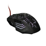 Zeneroo RGB Wired Gaming Mouse 1200 DPI Optical USB Black Zeneroo
