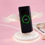 Zeneroo LED Angel Wings Qi Wireless Charger 10W Fast Charging Dock Zeneroo