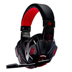 RGB Gaming Headset with Mic – Wired Stereo Headphones for PC Zeneroo