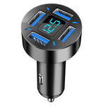 Zeneroo 4-Port USB Car Charger QC3.0 7A Fast Charging Adapter Zeneroo