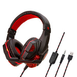 RGB Gaming Headset with Mic – Wired Stereo Headphones for PC Zeneroo