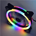 Zeneroo 120mm RGB Computer Cooling Fan Aurora Color Chassis Cooler Zeneroo