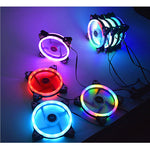 Zeneroo 120mm RGB Computer Cooling Fan Aurora Color Chassis Cooler Zeneroo