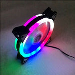 Zeneroo 120mm RGB Computer Cooling Fan Aurora Color Chassis Cooler Zeneroo
