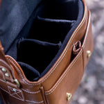 Zeneroo Oil Leather SLR Camera Shoulder Bag PU Vintage Style Zeneroo