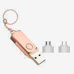 Zeneroo Metal USB Flash Drive 128GB/256GB OTG High Capacity Zeneroo