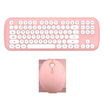 Zeneroo Retro Wireless Keyboard Mouse Set 2000DPI Color Combo Zeneroo