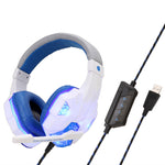 RGB Gaming Headset with Mic – Wired Stereo Headphones for PC Zeneroo