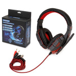 RGB Gaming Headset with Mic – Wired Stereo Headphones for PC Zeneroo