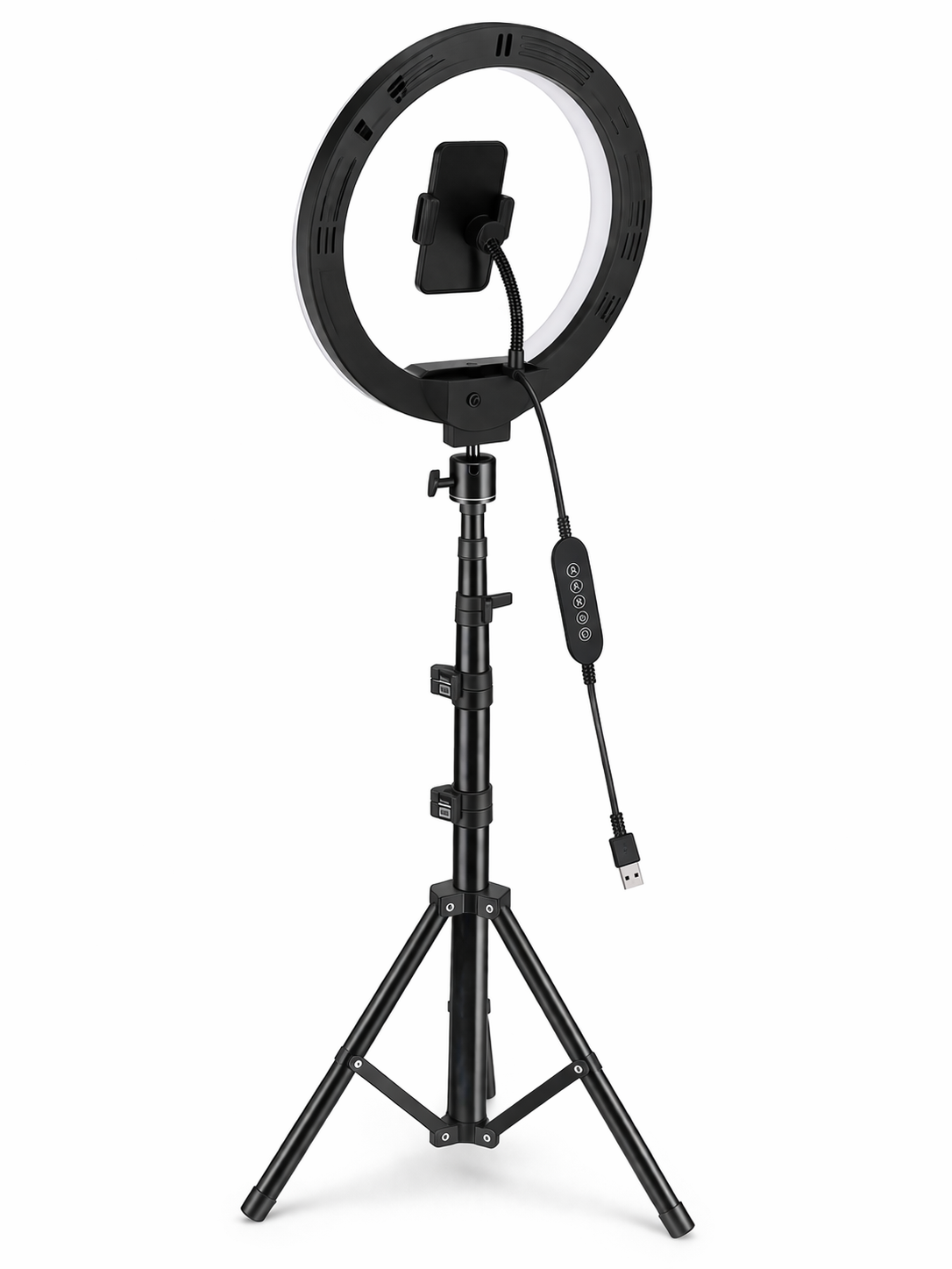 LED Ring Light with Tripod Stand for Video Recording Zeneroo