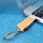 Zeneroo Metal USB Flash Drive 128GB/256GB OTG High Capacity Zeneroo