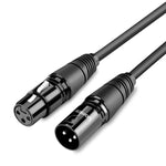 Zeneroo XLR Male to Female Audio Cable Balanced Mic Extension Zeneroo