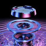 RGB Ambient Bluetooth Speaker for Gaming & Room Decor Zeneroo