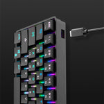 Zeneroo Bluetooth Mechanical Keyboard Colorful PBT Keycaps Compact Zeneroo