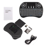 Zeneroo H9 Wireless Backlit Touch Keyboard Mini USB Remote Zeneroo