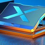 Zeneroo Foldable Laptop Cooling Base 6 Fan USB Metal Mesh Stand Zeneroo