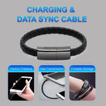 USB-C Charging Bracelet Cable – Portable Fast Charger Wristband Zeneroo