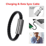 USB-C Charging Bracelet Cable – Portable Fast Charger Wristband Zeneroo