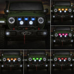 RGB Car Interior LED Net Light – APP Control Ambient Center Console Zeneroo