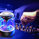 Portable Bluetooth Speaker with LED Lights & Deep Bass Zeneroo